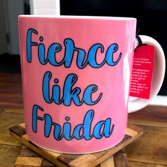 Art Wow Fierce Like Frida Ceramic Mug - Picture 2 of 6